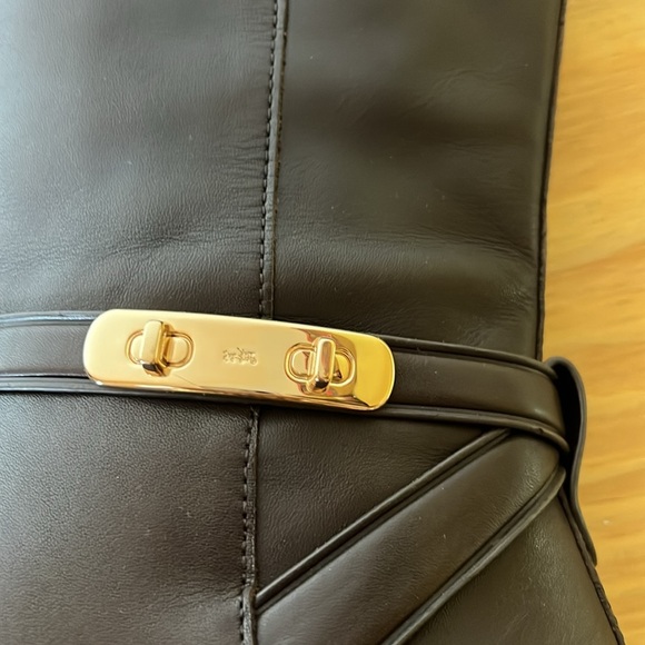 Coach Caroline semi matte calf size 11 boots - Picture 12 of 16